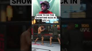 How to do Anthony Pettis Showtime Kick Off Cage In UFC 4 viral shorts ufc4 gaming ps5 [upl. by Eiruam]