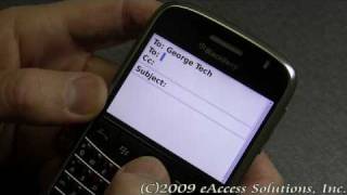 How To Send PIN Messages On Your BlackBerry Device [upl. by Netsoj]