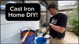 DIY Cast Iron Restoration Easy Electrolysis Method Explained [upl. by Atims232]