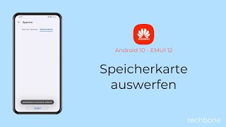 Speicherkarte auswerfen  Huawei Android 10  EMUI 12 [upl. by Au]