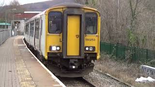 Cwmbach train station train going to Aberdare [upl. by Recha]