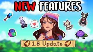 The Most INSANE NEW FEATURES in Stardew Valley 16 [upl. by Anirtak593]