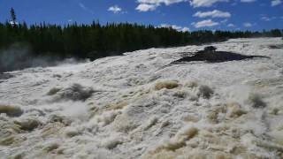 Storforsen  die größte Stromschnelle Skandinaviens [upl. by Missak]