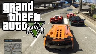 GTA 5 Online  The Most Intense Races in Long Haul History wThe Crew [upl. by Candyce]