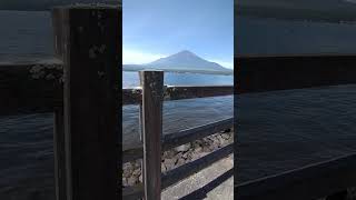 山中湖から見える、富士山の絶景！ 富士山 景色 絶景 [upl. by Abbotsen]