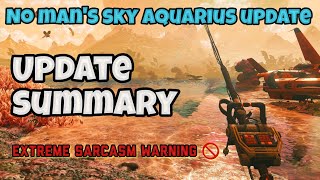 No mans sky aquarius update summary [upl. by Assillem196]