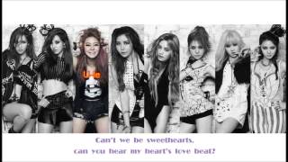 After School  Love Beat Eng Tran  Colored Lyric [upl. by Cathrine537]