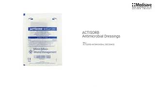 ACTISORB Antimicrobial Dressings ACTISORB ANTIMICROBIAL DRESSINGS [upl. by Ateekal]