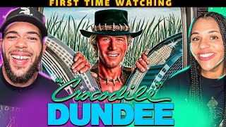 Crocodile Dundee 1986 First Time Watching  Movie Reaction [upl. by Georgia]