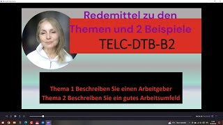 German PrüfungDTB B2 Fehler vermeiden beim Beschreiben Thema 1 und 2 [upl. by Marino]