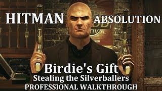 Hitman Absolution Mission 8 Birdies Gift  Stealing the Silverballers  PRO Walkthrough [upl. by Andra]