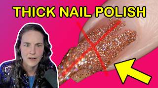 This is why your nail polish gets thick and how to FIX IT💅 [upl. by Atinot160]