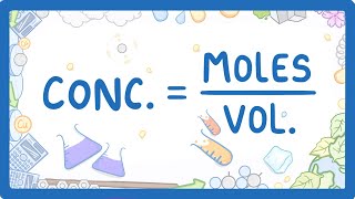 GCSE Chemistry  Moles Concentration amp Volume Calculations 29 [upl. by Nnylirret]