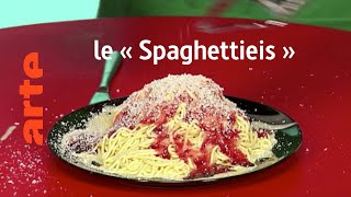 le « Spaghettieis »  Karambolage  ARTE [upl. by Redfield]