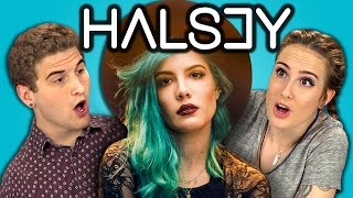 TEENS REACT TO HALSEY [upl. by Rehctaht]