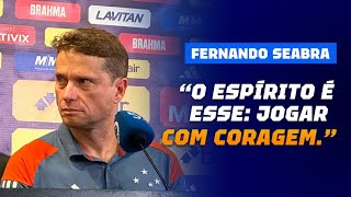 🦊🎙️ENTREVISTA  FERNANDO SEABRA  Fortaleza 1 x 1 Cruzeiro [upl. by Iorgos]