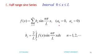 Half Range Fourier Sine Series [upl. by Ghiselin309]