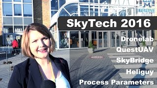 SkyTech 2016 Drone mapping thermal camera Upgraded Inspire 1 and more [upl. by Jelks74]