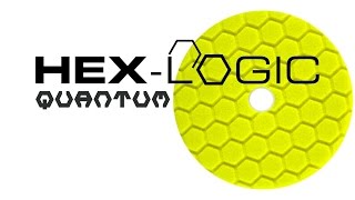 Yellow Quantum HexLogic Buffing Pads  Chemical Guys [upl. by Anilrac379]