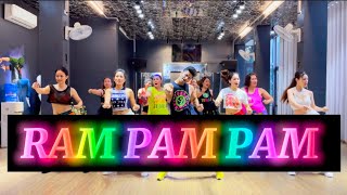 Ram Pam Pam Zumba  Natti Natasha x Becky G  Pop Music 2021  Dance Workout  Dance Fitness  Zumba [upl. by Robbin]