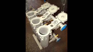 Filtration Systems  NS323V316  Multiplex Bag Filter Skid 3 Pod [upl. by Glasgo]