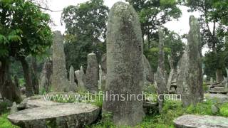 Nartiang Monoliths of Meghalaya  Indias Stonehenge [upl. by Irehc]