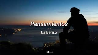 Pensamientos  La Beriso Letra [upl. by Lsil]