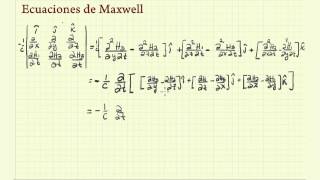 Aplicacion rotacional y divergencia  Ecuaciones de Maxwell [upl. by Sackey]