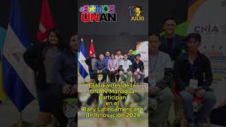 Estudiantes de la UNANManagua participan en el Rally Latinoamericano de Innovación 2024 shorts [upl. by Niltiak]