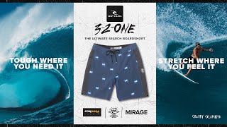 Ultimate Mirage 32One Boardshort  Made For Waves 2020  Rip Curl [upl. by Aivatnahs]