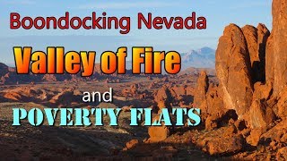 Boondocking Nevada Valley of Fire [upl. by Auric]