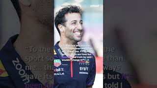 F1 star Daniel Ricciardo sacked by team RB replaced by Liam Lawson  shorts yahooaustralia [upl. by Hugo]