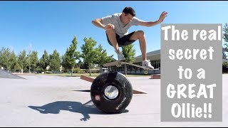 How to Ollie the real secret [upl. by Grinnell]