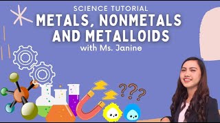 METALS NONMETALS AND METALLOIDS [upl. by Elleneg]