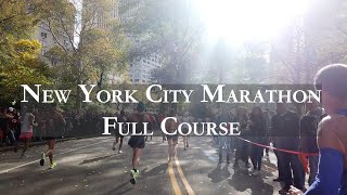 New York City Marathon「Full Course」 Virtual Run New York City Marathon [upl. by Darum]