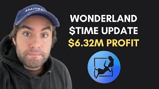 WONDERLAND TIME 632M UPDATE  STAKING TIME PROJECTIONS 10K INCOMING [upl. by Ecnarret184]