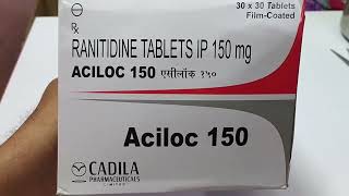 Aciloc 150 tablet uses in hindi aciloc 150 tablet price aciloc 150 dose  aciloc 150 tablet [upl. by Armillda]