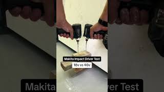 Makita 40V vs 18V woodworking diy makita [upl. by Aihsela378]