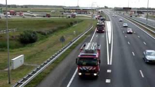 280809 Interregionale Bijstand Compagnie Brandweer Kennemerland [upl. by Docilla]