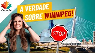 EXPECTATIVA X REALIDADE ESSA É A OPINIÃO DE QUEM MORA EM WINNIPEG SOBRE A CIDADE [upl. by Dwan]