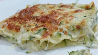 LASAGNE CON ZUCCHINE E SCAMORZA AFFUMICATA  RICETTA FACILE [upl. by Haliehs17]