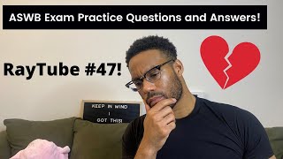 ASWB LMSW LSW LCSW Exam Prep  Practice Questions FIRSTNEXTBESTMOST with RayTube 47 [upl. by Suiratnod]