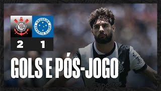 GOLS  PÓSJOGO  Corinthians 2 x 1 Cruzeiro  Brasileirão 2024 [upl. by Hayifas481]