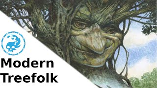 Modern  Treefolk  Treefolk Tribal Won an Open [upl. by Debee]