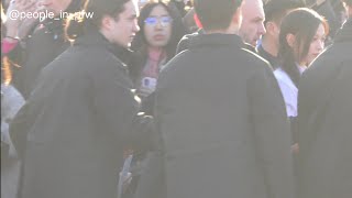 Haerin 해린 NewJeans 뉴진스 arriving at Dior Menswear FallWinter fashion show in Paris  19012024 [upl. by Acilef875]