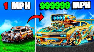 Upgrading to the Fastest HOT WHEELS Car Ever in GTA 5 RP [upl. by Amleht120]