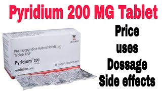 Pyridium 200 Tablet benefit amp uses  medical gyan [upl. by Oiramad]