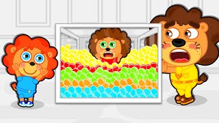 Liam Family USA  Cube Challenge  Family Kids Cartoons [upl. by Arv]