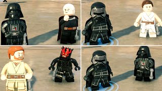 LEGO Star Wars The Skywalker Saga  All Character Interactions [upl. by Lamp]