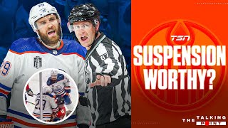 Should Draisaitl be suspended for hit on Barkov [upl. by Doniv868]